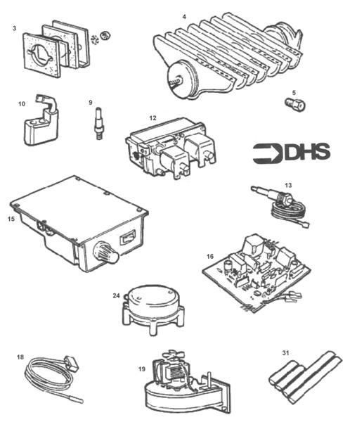 SHORT PARTS LIST logo