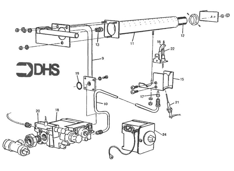 BURNER AND CONTROLS ASSY logo