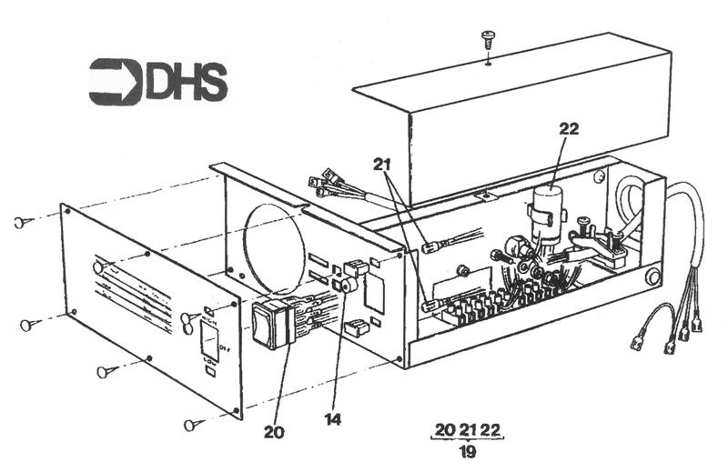 Exploded Diagram for CONTROLS