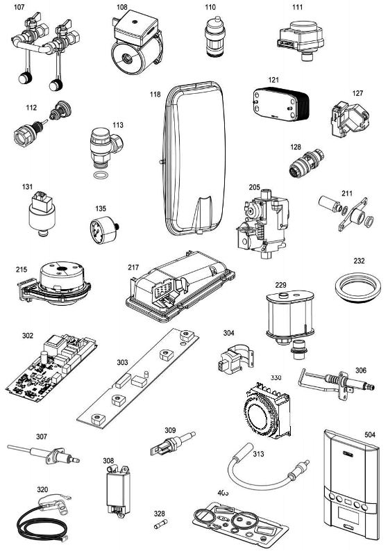 SHORT PARTS logo