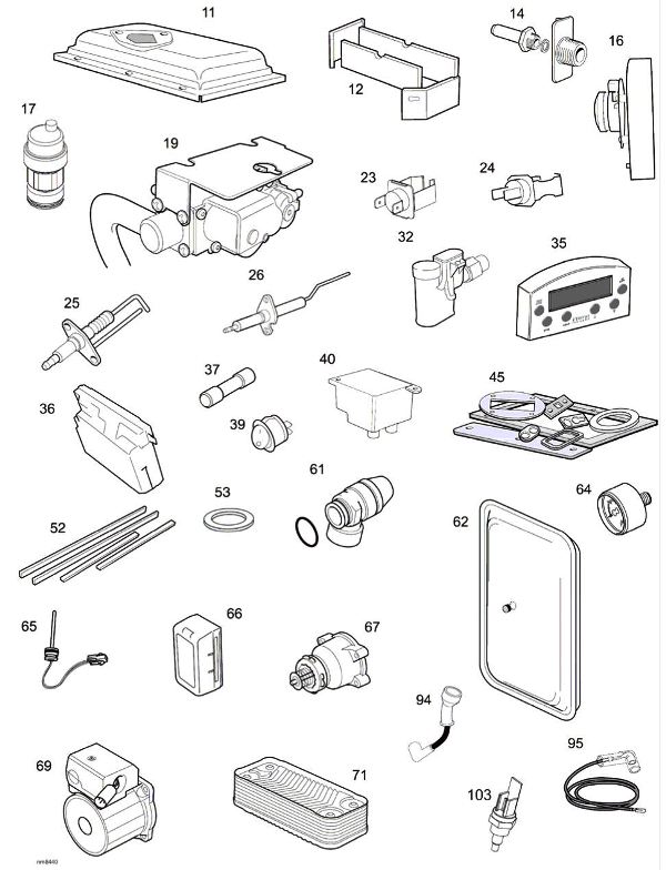 SHORT PARTS B4 XF logo