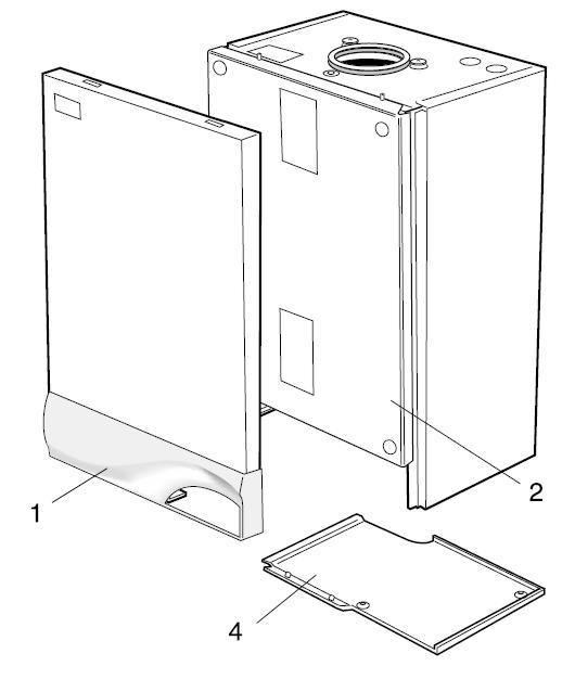 Exploded Diagram for CASE ASSEMBLY