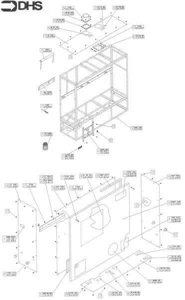 Exploded Diagram for CASING ASSY