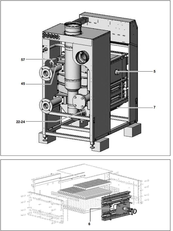 FLUE/CONDENSE ASSEMBLY logo
