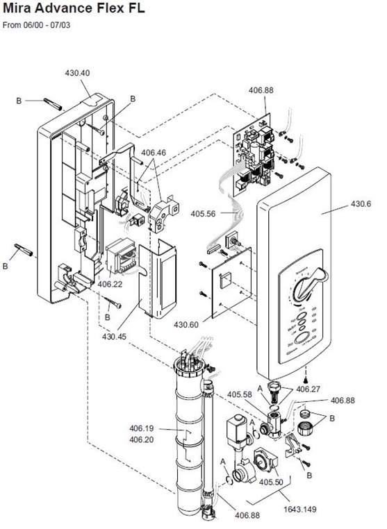 Exploded Diagram for ALL PARTS