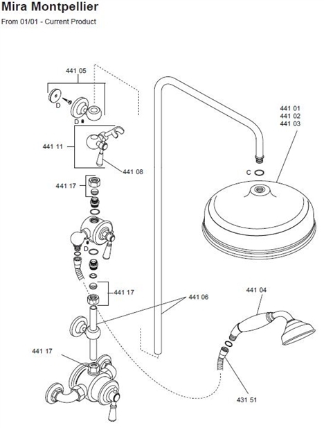 Exploded Diagram for ALL PARTS