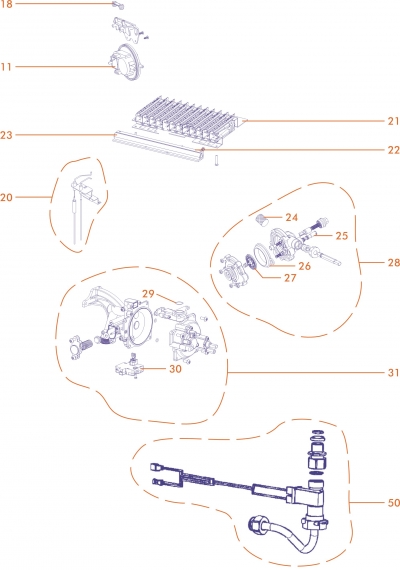 HEAT EXC ASSY logo