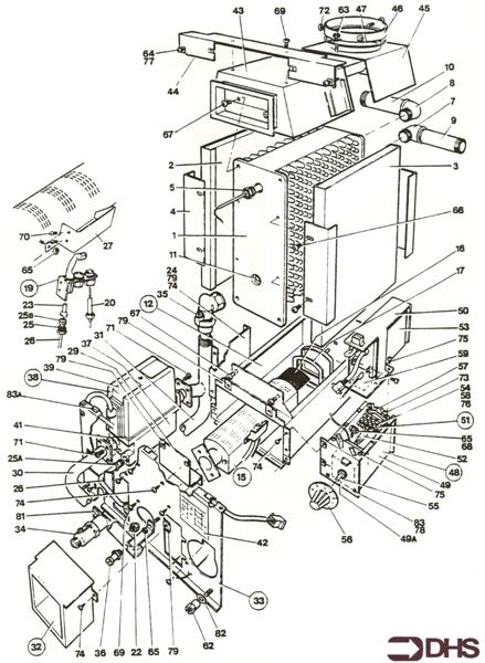 Exploded Diagram for BOILER