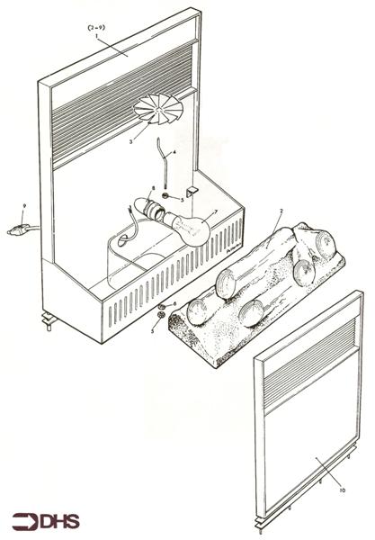 Exploded Diagram for FRONT PANELS