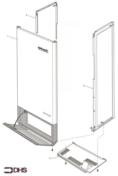 Exploded Diagram for OUTER CASING ASSY