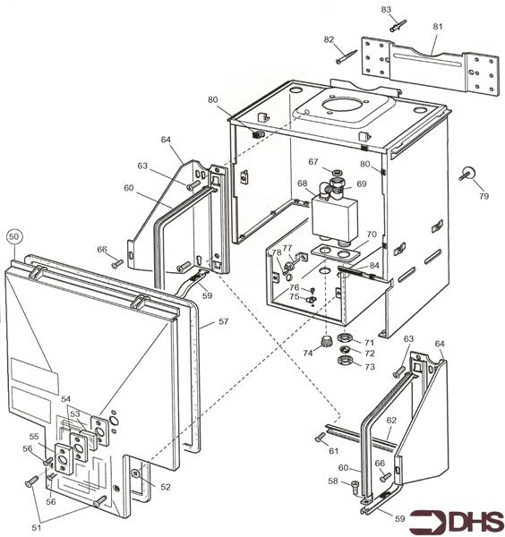 Exploded Diagram for INNER CASING ASSY