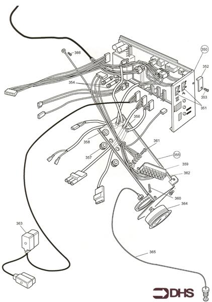 Exploded Diagram for CONTROL ASSY