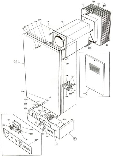 Exploded Diagram for CASING PANELS/ COVERS/ PROGRAM