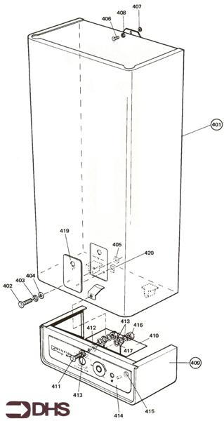 Exploded Diagram for CASING ASSY