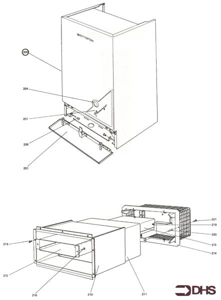 CASING AND FLUE ASSY logo
