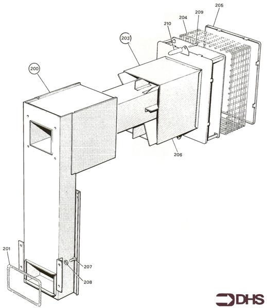 AIR DUCT AND FLUE ASSY logo