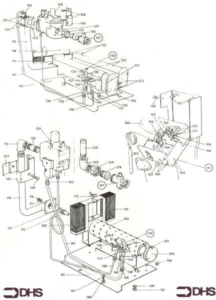 Exploded Diagram for GAS & CONTROL MODULE ASSY