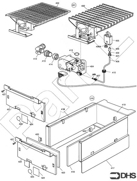 Exploded Diagram for CONTROL ASSY