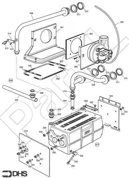 HEAT EXCH AND FLUEHOOD ASSY logo