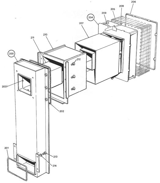 AIR DUCT AND FLUE ASSY logo