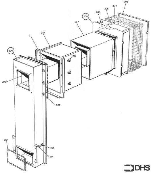 AIR DUCT AND FLUE ASSY logo
