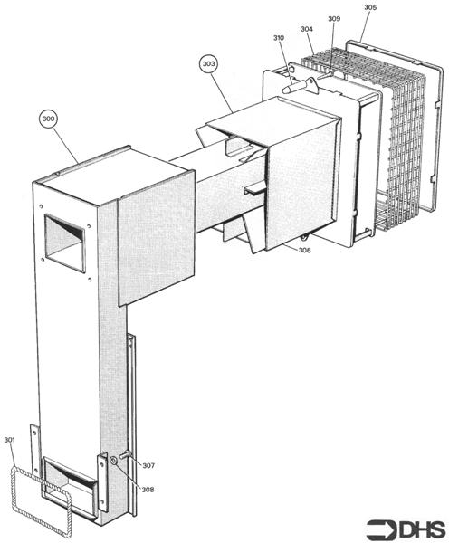 AIR DUCT AND FLUE ASSY logo