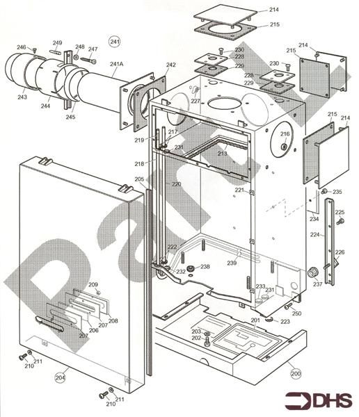CASING AND FLUE ASSY logo