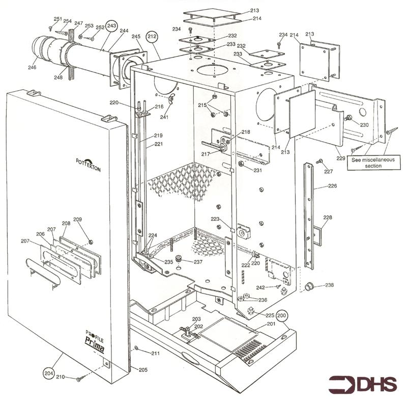 CASING AND FLUE ASSY logo