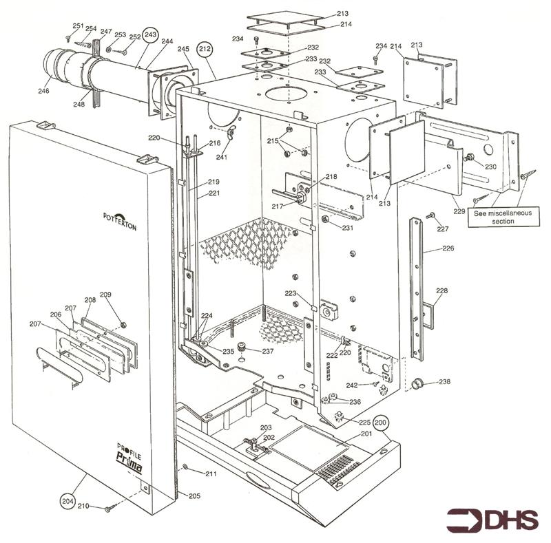 CASING AND FLUE ASSY logo