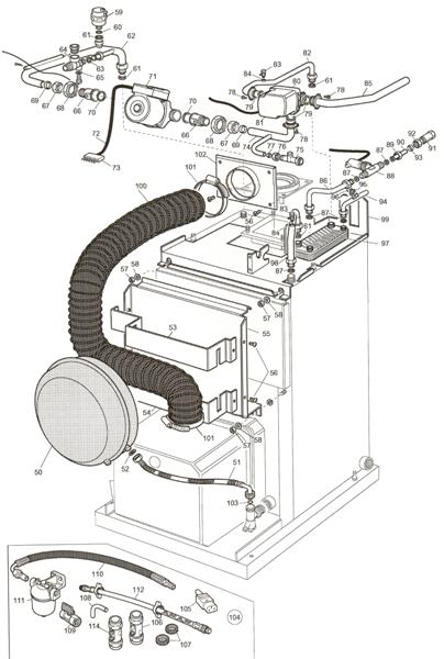 Exploded Diagram for INNER CASING