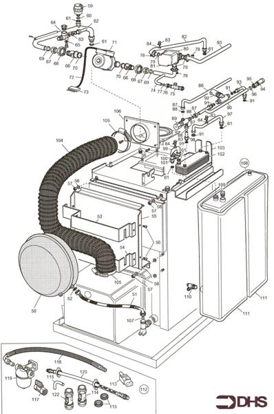 Exploded Diagram for INNER CASING