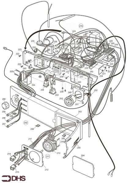 Exploded Diagram for CONTROL ASSY