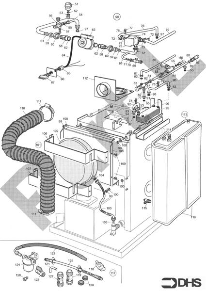 Exploded Diagram for INNER CASING