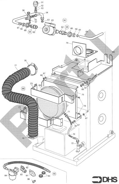 Exploded Diagram for INNER CASING ASSY