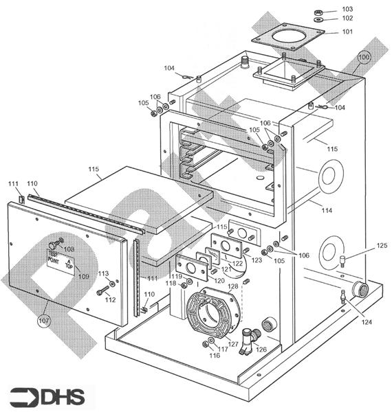 Exploded Diagram for BOILER ASSY