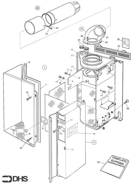 OUTER CASE FLUE ASSY logo