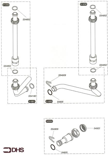 DOMESTIC HOT WATER PIPE logo