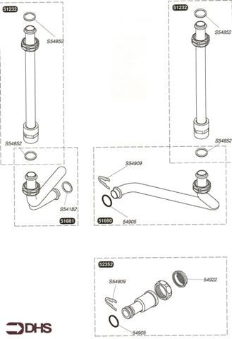 DOMESTIC HOT WATER PIPE logo