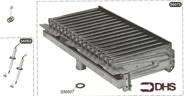 Exploded Diagram for BURNER
