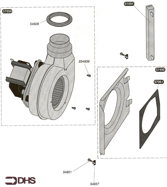 Exploded Diagram for FAN