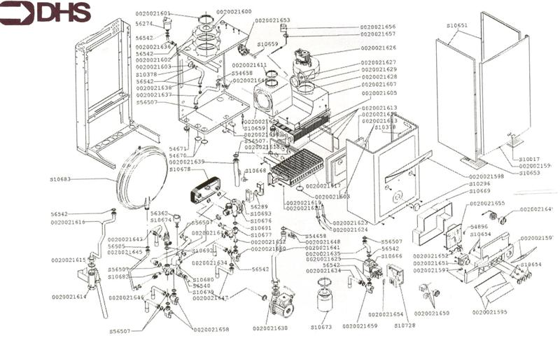 Exploded Diagram for COMPLETE MODEL