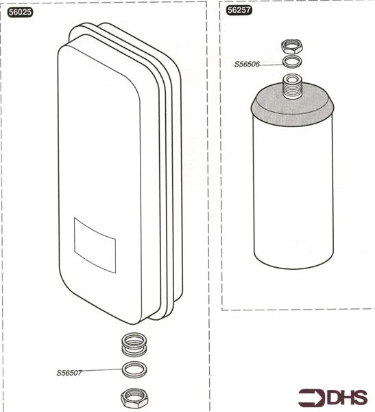 Exploded Diagram for EXPANSION VESSEL