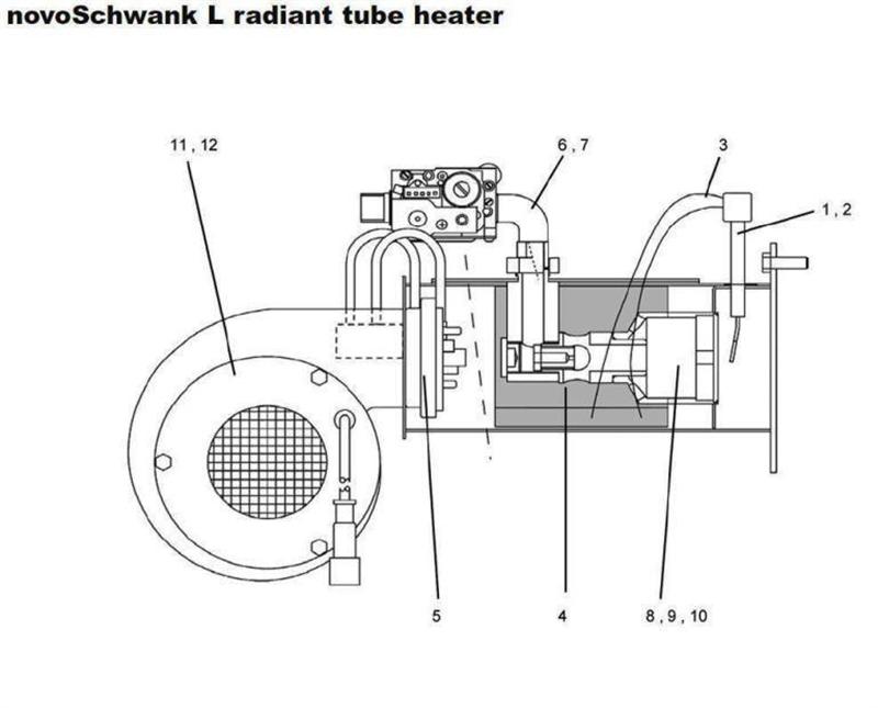 Exploded Diagram for BURNER UNIT