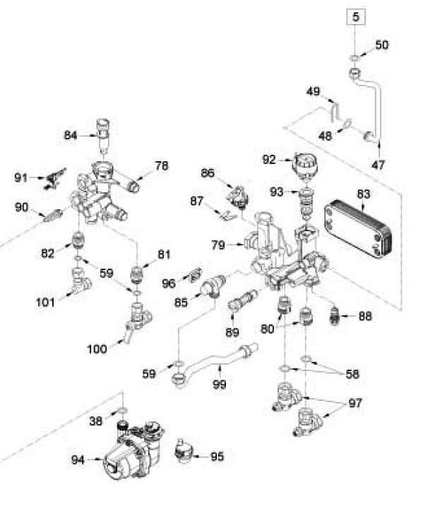 Exploded Diagram for HYDRAULICS