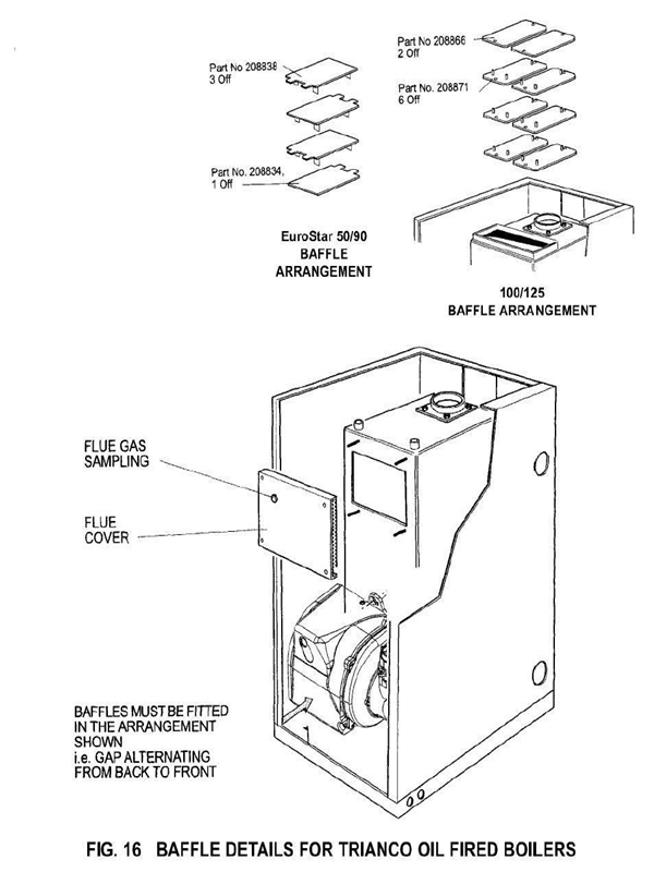 BAFFLE ARRANGEMENT logo