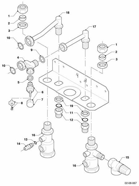 Exploded Diagram for ACC CONNECTION PARTS