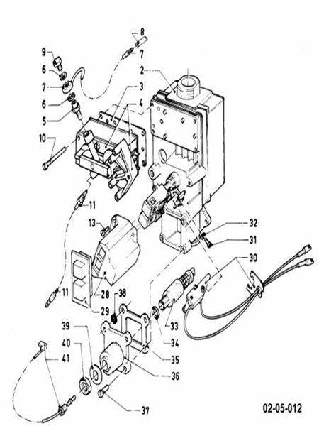 Exploded Diagram for DGAS SECTION