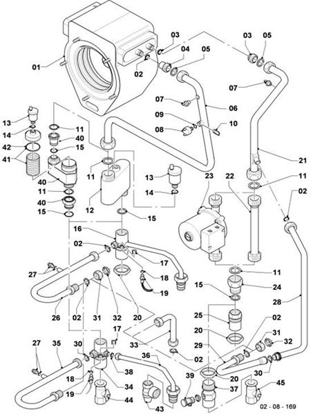 Exploded Diagram for CONNECTION PARTS