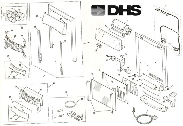 Exploded Diagram for EXPLODED VIEW