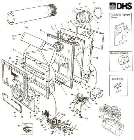 Exploded Diagram for FUNCTIONAL & CERAMICS